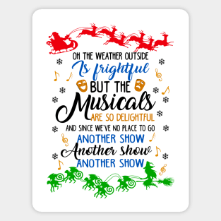 Christmas Theatre Gift. Theatre Lover Gift. Christmas Gift for an Actor/Actress. Magnet